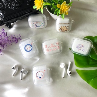 📮พร้อมส่งจากไทย🇹🇭 เคส airpod 1/2,airpod 3 เคสใส ลายการ์ตูน🧸 ซิลิโคนนิ่ม TPUยางอ่อน airpod case ˗ˏˋ ♡ ˎˊ˗