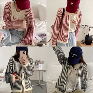 Somedays_closet l🌷พร้อมส่ง🌷 Meena cardigan เสื้อคลุมไหมพรมแขนยาวสไตล์เกาหลี