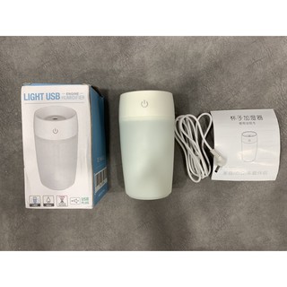 โคมไฟ light usb humidifier รุ่นTS-1010A โคมไฟUSB ไฟสีฟ้า พร้อมกับเครื่องพ่นไอน้ำ เพิ่มความชื้นในอากาศ Night Light