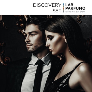 LAB Parfumo, DISCOVERY SET น้ำหอมประเภท EDP และ Le Parfum (ขนาดทดลอง 1 ml) รวม 62 กลิ่น