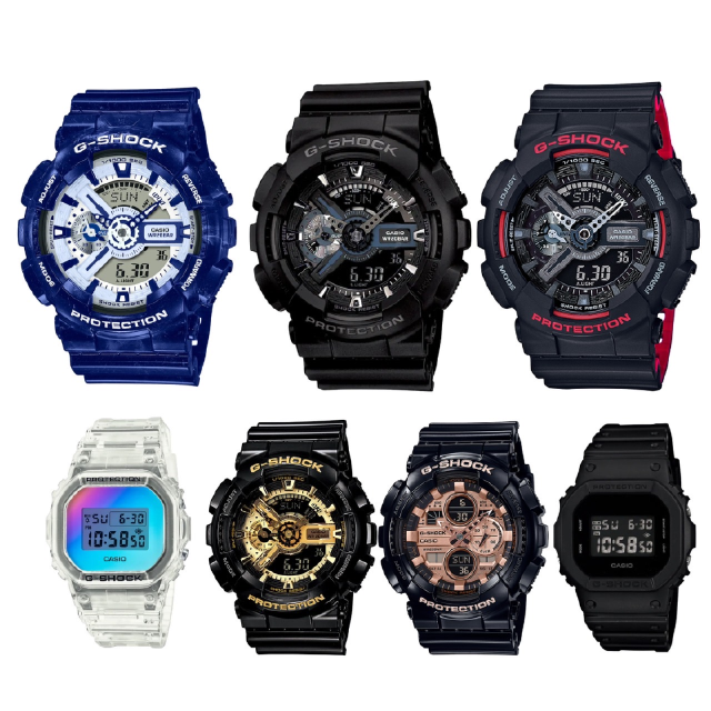 [โค้ด 11FASKU ลด 400] G-SHOCK รุ่น GA-110-1B/GA-110HR pของแท้ประกัน cmg 1 ปี