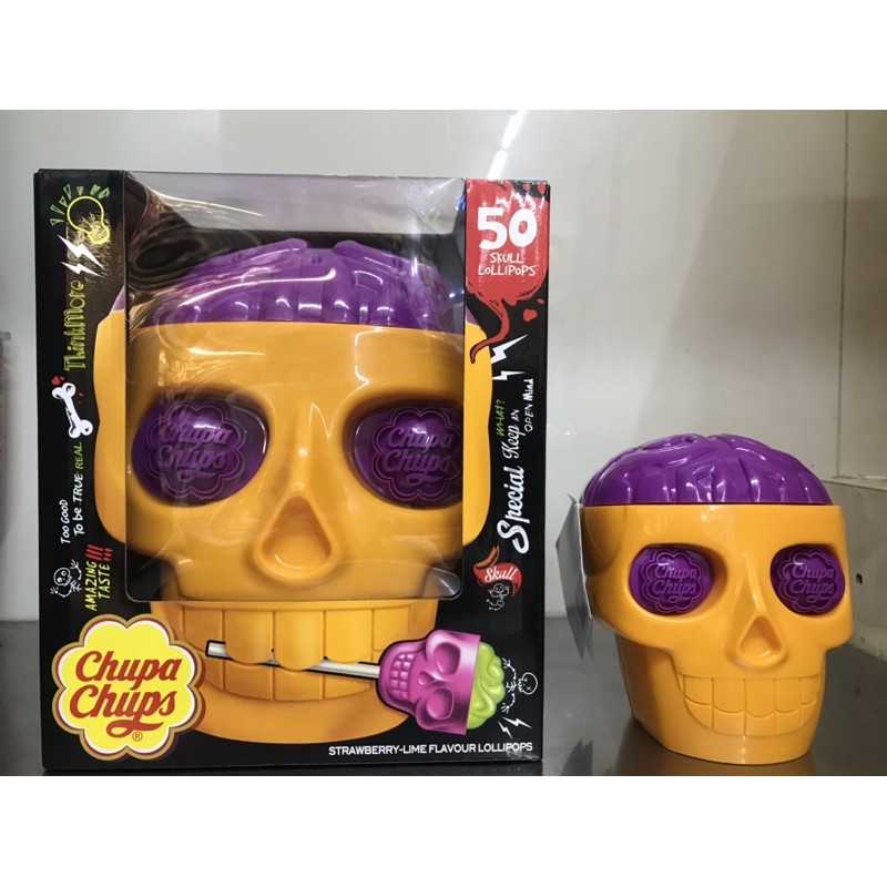 Chupa Chups 3D Skull หัวกระโหลก จูปาจุ๊ปส์