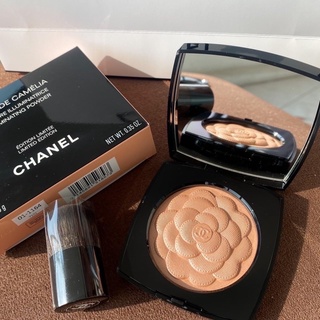 Chanel Reve De Camelia illuminating powder (limited edition) #สคบไทย