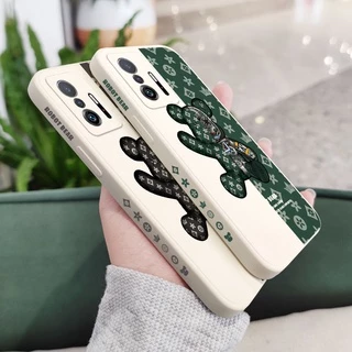 หมีหล่อเคสโทรศัพท์สําหรับ Xiaomi Mi 17T 15T 14T 13T 12T 11T 10T Pro Lite ฝาครอบแฟชั่น Mi 9T Pro สบายรู้สึก