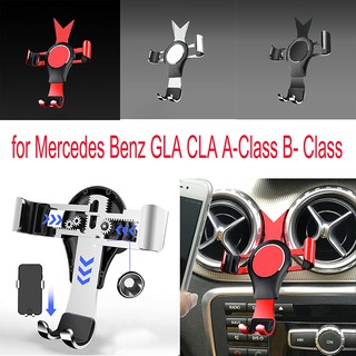 ขาตั้งโทรศัพท์มือถือติดรถยนต์ สำหรับ Mercedes Benz GLA CLA A-Class B-Class