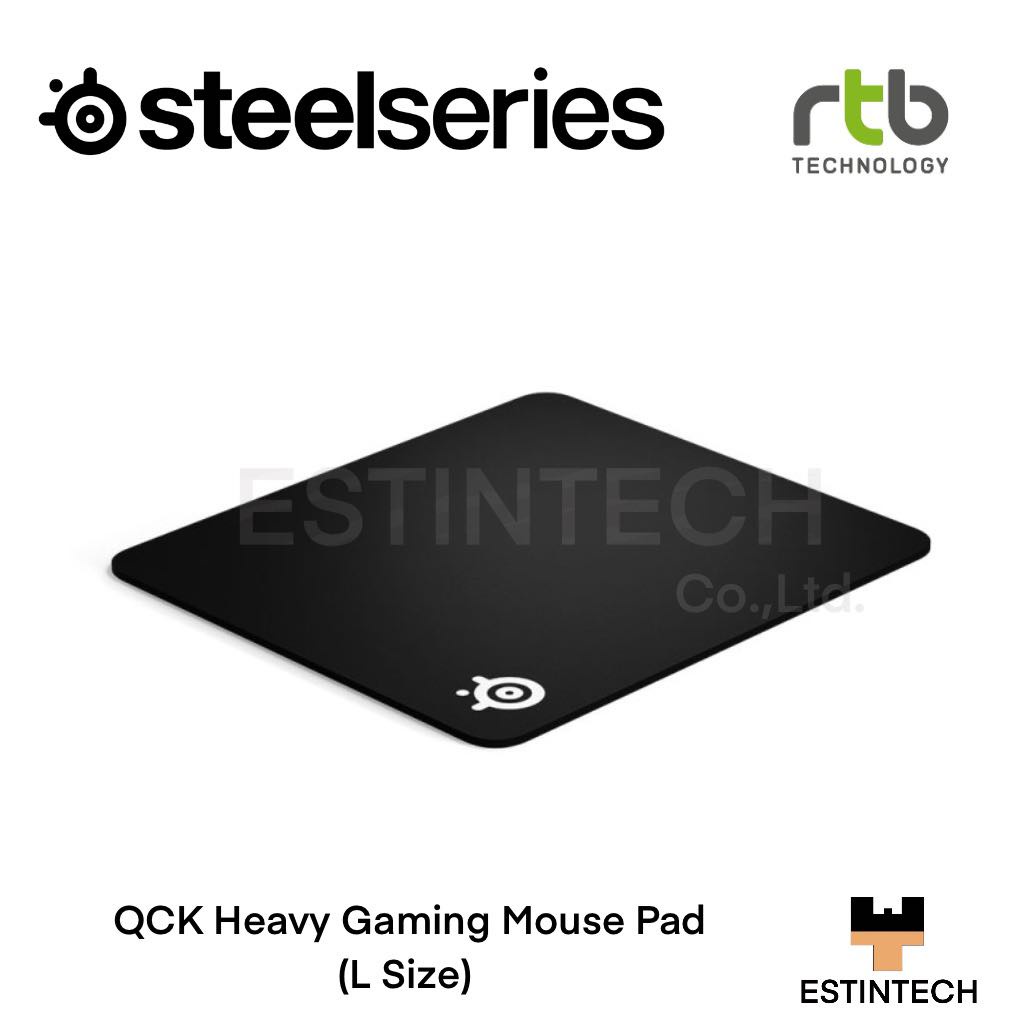 MOUSEPAD (แผ่นรองเม้า) SteelSeries QCK Heavy Gaming (L Size) ของใหม่