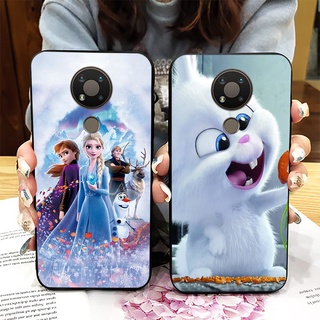 Cute Nokia 6.2 7.2 6.3 6.7 Nokia6.2 Nokia7.2 Cover Mickey Minions Snowball Pikachu Elsa Case