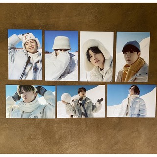 BTS winter package 2021 photo 4x6 (พร้อมส่ง)