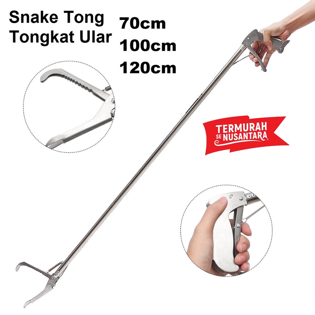 70 ซม. Grab Stick Snake Tong Catcher Clamp FULL INTACT