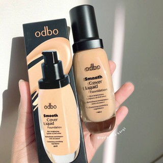 รองพื้นodbo Smooth cover liquid foundation