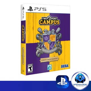 [พร้อมส่ง]Playstation: Two point Campus Enrollment Edition (US Z1 แท้) แผ่นเกม สำหรับ PS5