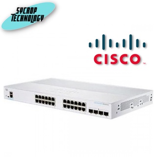 CBS350-24FP-4G-EU Switch “Cisco” Business 350 Series 24G PoE+/4SFP ประกันศูนย์ เช็คสินค้าก่อนสั่งซื้อ