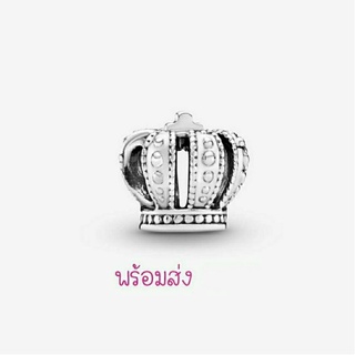 Pandora silver charm**มงกุฎ