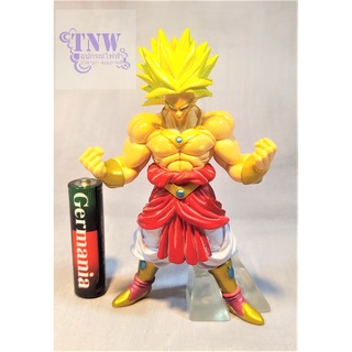 [ มือสอง งานแท้ ญี่ปุ่น ] Broly โบลี่ ซุปเปอร์ไซย่า 2 ขนาด 3" - 4" ฐานน้ำแข็ง Dragonball ดราก้อนบอล งานแท้ Banpresto  สภ