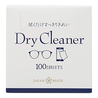 Azfit Clean Aid Dry Cleaner แผ่นทำความสะอาด แว่นตา หน้าจอมือถือ (บรรจุ 100 แผ่น) สินค้าญี่ปุ่น
