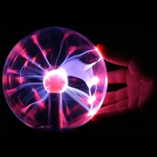 Plasma Ball 3" ร้านไทย พร้อมส่ง ของขวัญปีใหม่ ของขวัญเด็ก เทสให้ก่อนส่ง พลาสม่าบอล Plasma Light