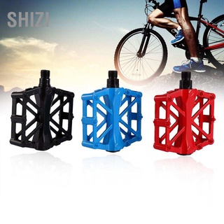 Shizi แพลตฟอร์มอลูมิเนียมกันลื่นสําหรับเหยียบจักรยาน Mtb 3 สีสดใส 1 คู่