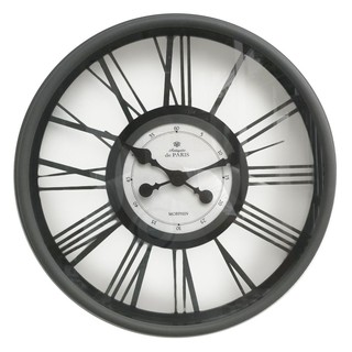 clock WALL CLOCK 44.8X44.8 MORPHIN ROMAN BLACK Home decoration Home &amp; Furniture นาฬิกา นาฬิกาแขวน ON TIME MORPHIn Roman