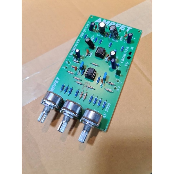 ครอสปรับความถี่ IC 8 ขารุ่น 3VR เสียง Midครอวปรับความถี่IC8ขา