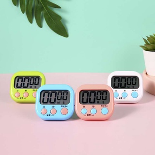 H- Digital Kitchen Timer นาฬิกาจับเวลา คละสี ตั้งเวลาทำอาหาร นาฬิกาจับเวลาในครัว L0206