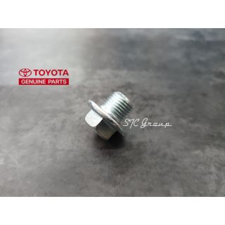 น๊อตอ่างน้ำมันเครื่อง Toyota Vigo / Fortuner / Commuter / Innova / MTX เครื่องยนต์ Diesel ( Toyota แท้ศูนย์ 100% ) T0004