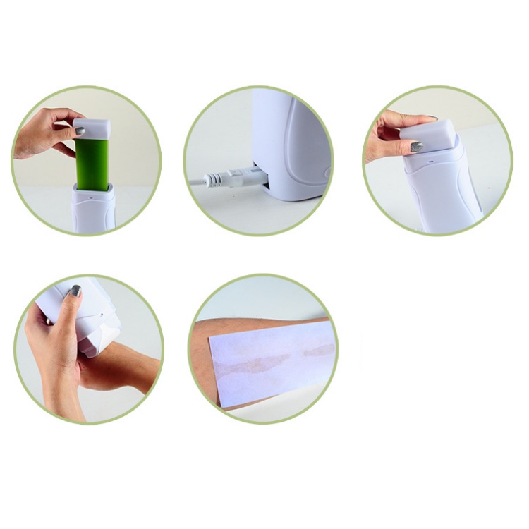 แท่งแว๊กซ์ขนาด 100g. ใช้ร่วมกับเครื่องอุ่นแว๊กซ์แบบแท่ง wax