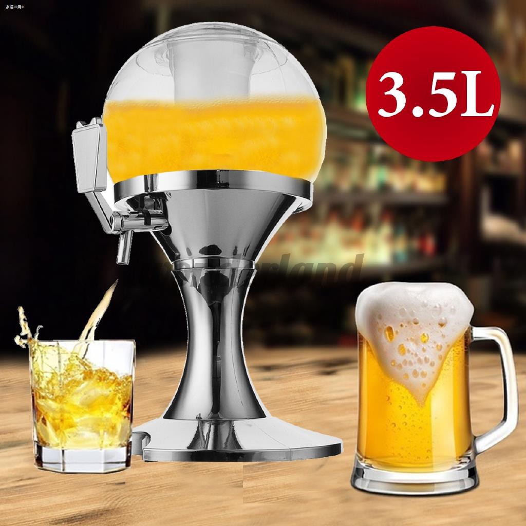 3.5L Beverage Dispenser Ice Core Beer Tower Wine Drink Liquor Bar Machine