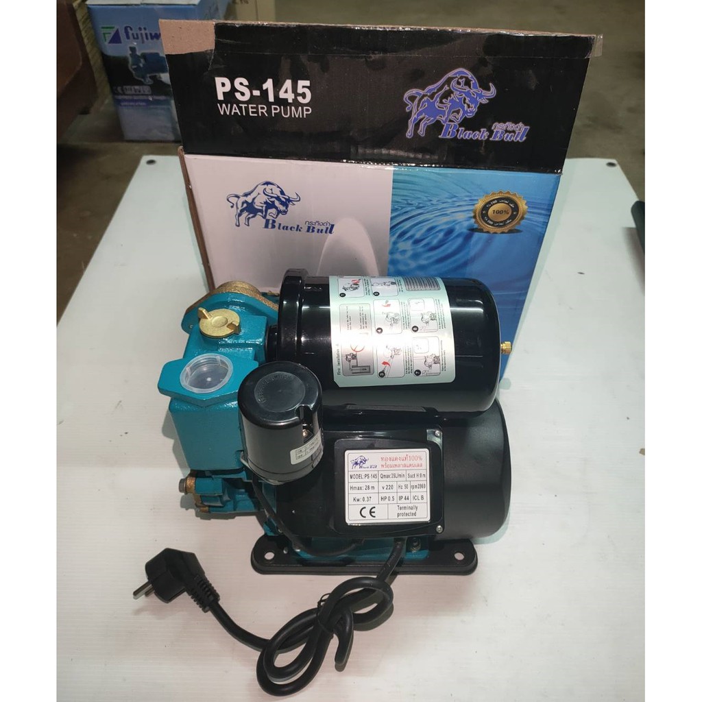 ปั้มน้ำอัตโนมัติ Black Bull PS-145