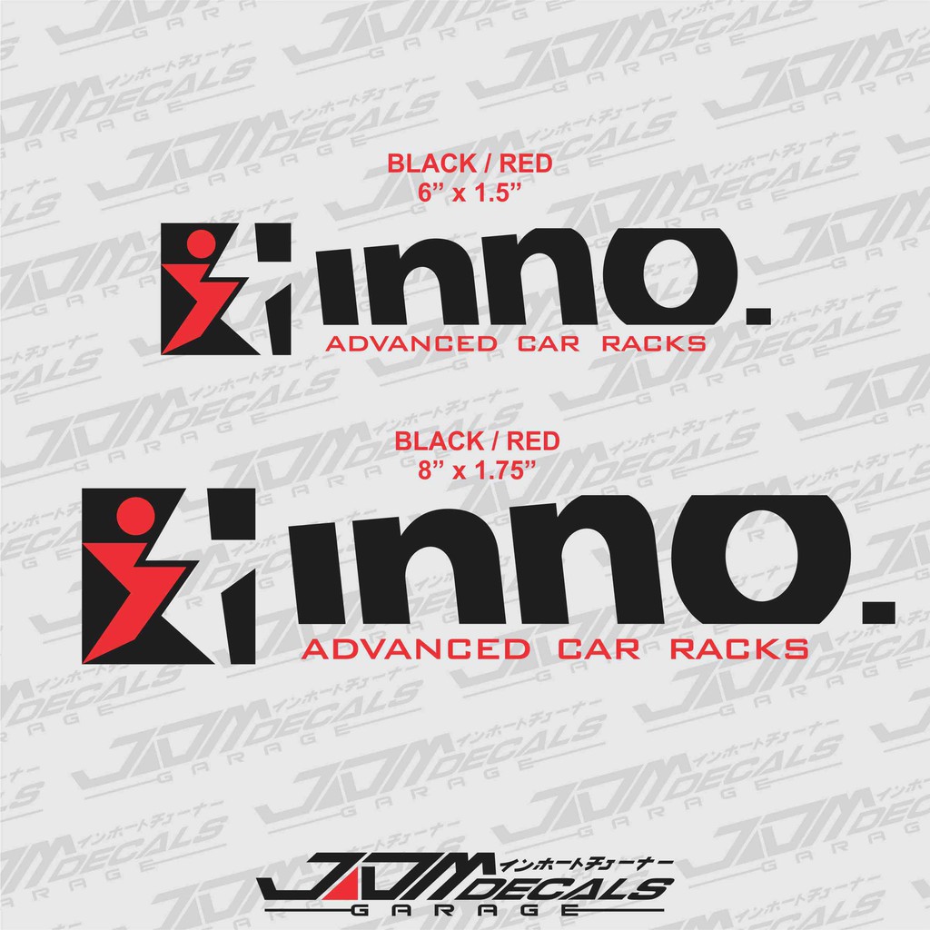สติ๊กเกอร์ไวนิล Inno Racks
