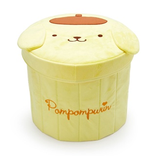 กล่องเก็บของแบบกลม พับเก็บได้ ลาย Pompompurin pn / Pompompurin