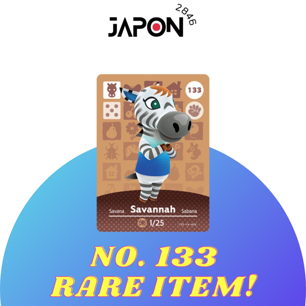 Animal Crossing Amiibo cards No.133