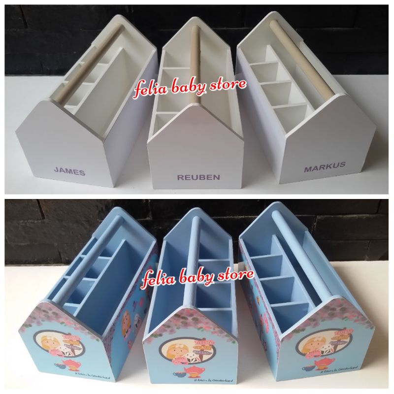 HOUSE PENCIL CASE ไม้ PENCIL BOX PEN HOLDER ORGANIZER BOX