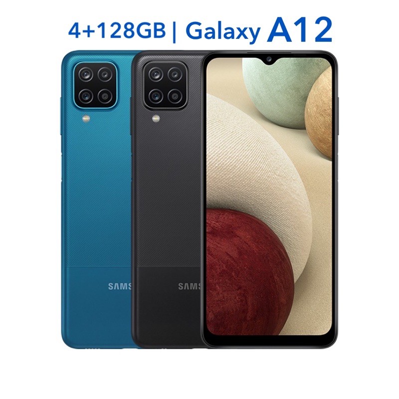 Samsung Galaxy A12 [4+128GB] จอ6.5” เครื่องศูนย์แท้ ประกันศูนย์ 1 ปี
