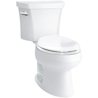 สุขภัณฑ์นั่งราบ สุขภัณฑ์ 2 ชิ้น KOHLER K-72635X 4.8 ลิตร สีขาว สุขภัณฑ์ ห้องน้ำ TWO PIECES TOILET KOHLER K-72635X 4.8LIT