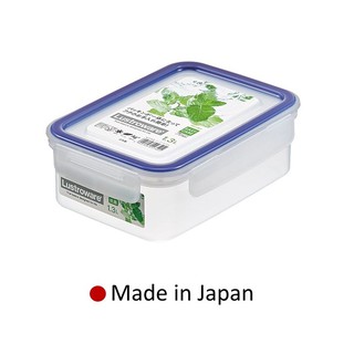 กล่องถนอมอาหาร Lustroware Easy Care Made in Japan A2174B 1.3L. BPA Free มี Ag+ช่วยยับยั้งแบคทีเรีย ยางกันซึมไม่ขึ้นรา