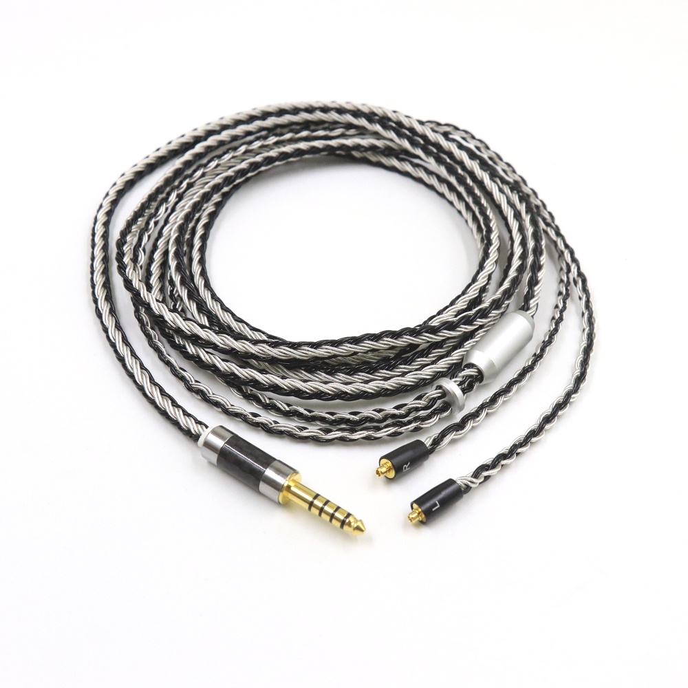 ใหม่ 4.4 มม.2.5 มม.3.5 มม. XLR Balanced 16 Core 99% 7N OCC หูฟังอัพเกรดสําหรับ AKG N5005 N30 N40 MMC