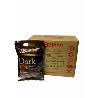 EMPICO Dark Chocolate ดาร์กซ็อกโกแลต 400g สินค้านำเข้าจากมาเลเซีย 1ลัง/บรรจุ 12 แพค ราคาส่ง ยกลัง สินค้าพร้อมส่ง!!