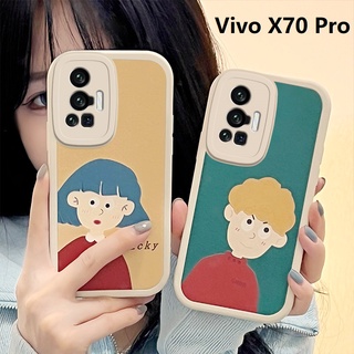 Mickey Minnie เคท Vivo X50 Pro X60 Soft Case Boy&amp;Gril Snoopy เคส Vivo X70 Pro Phone Cover Vivo Y19 เคสโทรศัพท์