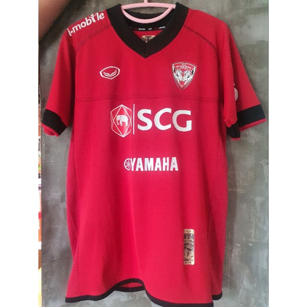 เสื้อฟุตบอลสโมสรเมืองทอง ยูไนเต็ด 2013  ของเเท้ 100% [เบอร์ 10 Teerasin] ชุดเหย้า MUANGTHONG UNITED 