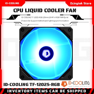 Id-cooling TF-12025-RGB เมนบอร์ดพัดลมระบายความร้อน 12V 4Pin RGB PWM 120 มม.