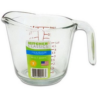 240471, Kitchen Classic, 16 OZ, Tempered Glass Measuring Cup , แก้วตวงเทมเปอร์2C คิทเช่นคลาสสิค