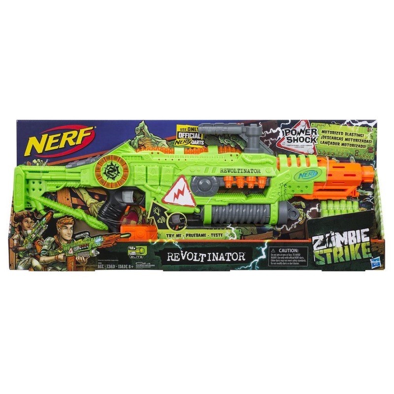 Nerf zombie Strike revoltinator blaster