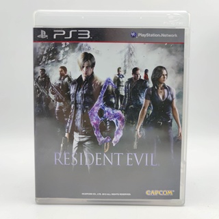 RESIDENT EVIL 6 [ภาษาอังกฤษ] แผ่นแท้ PS3 PlayStation 3 แผ่นสภาพดี