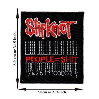 ตัดรีด ตัวรีดติดเสื้อ อาร์มปัก ติดเสื้อปัก ปักเสื้อ DIYลาย SLIPKNOT