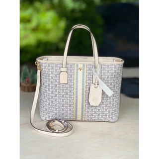 พรีTORY BURCH  GEMINI LINK CANVAS SMALL TOTE