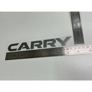 สติ๊กเกอร์ CARRY งานสกรีนสำหรับติดท้ายรถ SUZUKI CARRY