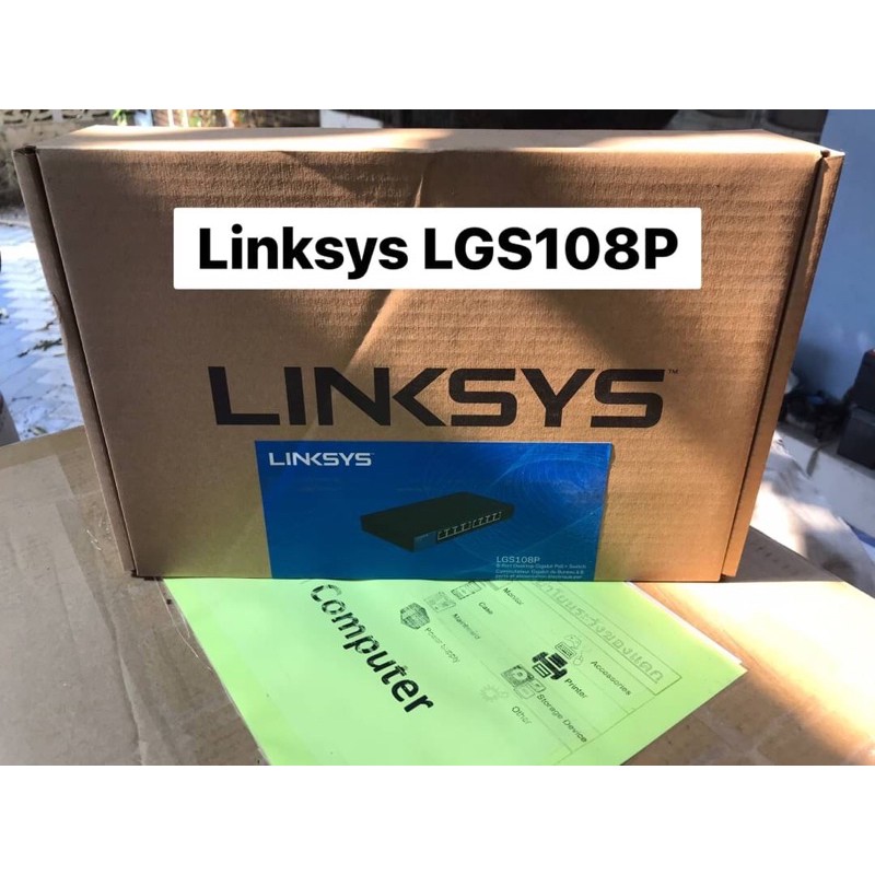 สวิทซ์ Linksys LGS108P-AP