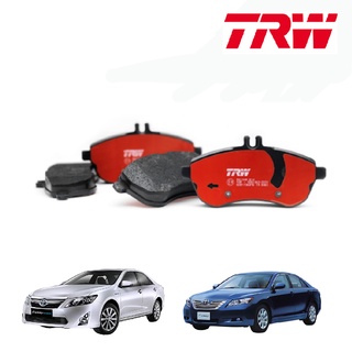 TRW ผ้าเบรกหน้า Toyota Camry ACV40 ACV50 ปี 2007-2018 โตโยต้า คัมรี่ เอซีวี40 เอซีวี 50 ดิสเบรก