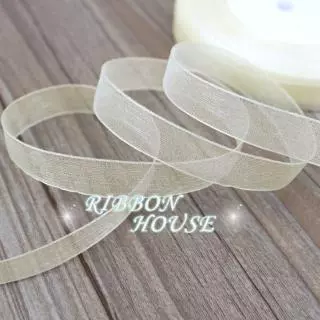 12 มม. (50 หลา/ม้วน) ริบบิ้นออร์แกนซ่า ขายส่งห่อของขวัญตกแต่งริบบิ้นคริสต์มาส