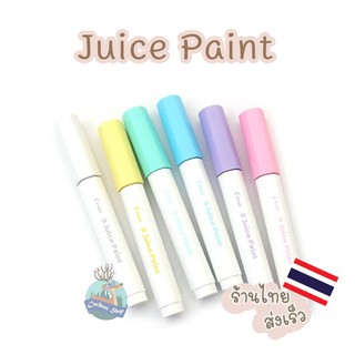 Water Based Marker Juice Point ปากกามาร์คเกอร์เมทัลลิคสีน้ำ เขียนกระดาษดำได้